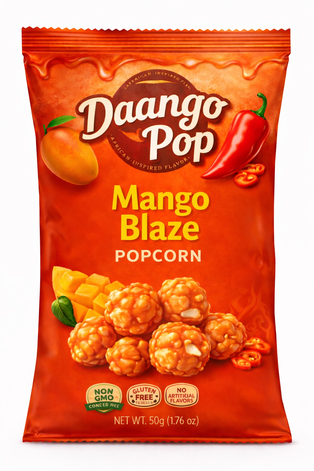 Mango Blaze Popcorn — 50 g