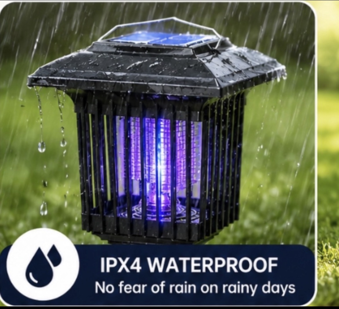 Solar UV Insect Lantern — IPX4
